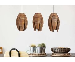 Eglo Almerimar Tekli Beyaz Silindir Modern Çelik Salon-Oturma Odası Avize