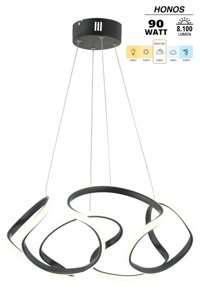 Poplinhome 1244 Tekli Ekru Makrome Bohem Çelik Salon-Oturma Odası Avize