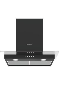 Siemens LC66GCD60T 60 cm Metal Yüzey Bacalı-Bacasız Duvar Tipi Davlumbaz Siyah