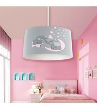 Bby Home & Desıgn Suela Tekli Çok Renkli Sarkıt Modern Metal Salon-Oturma Odası Avize