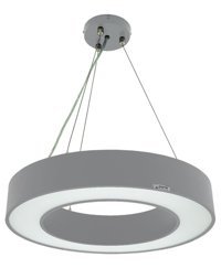 Özcan Aydınlatma 2806-5As-0104 Roge Tekli Beyaz Küre Modern Metal Salon-Oturma Odası Avize