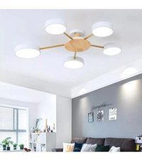 Rscollectıons Tekli Bej Metal Modern Krom Salon-Oturma Odası Avize