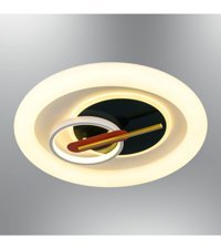 Nzl Lighting Tekli Beyaz Sarkıt Modern Metal Salon-Oturma Odası Avize