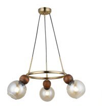Womodesıgn 3'lü Gri Sarkıt Modern Beton Salon-Oturma Odası Avize