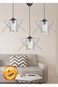 Tugu Home Baby Avize40 Tekli Beyaz Sarkıt Modern Kumaş Bebek-Çocuk Odası Avize