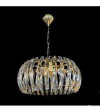 Luna Lighting 5'li Altın Ledli Modern Plastik Salon Avize