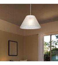Luna Lighting Tekli Bej Kristal Taşlı Eskitme Metal Salon-Oturma Odası Avize