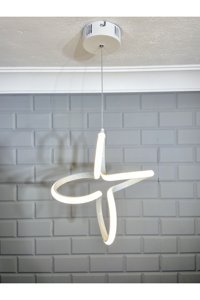 Modelight Aksel 3'lü Siyah Sarkıt Modern Plastik Salon-Oturma Odası Avize