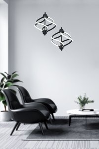 Last Touch Interıors Aysima Tekli Altın Sarkıt Modern Ahşap Antre-Hol Avize