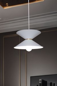 Eray Aydınlatma 2215-7 7'li Sarı Ledli Modern Metal Salon-Oturma Odası Avize