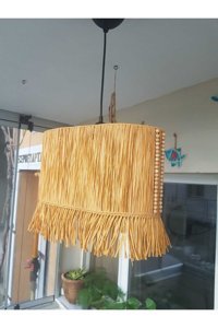 Özcan Aydınlatma 2830-1A-05 Tekli Mavi Ledli Modern Cam Salon-Oturma Odası Avize