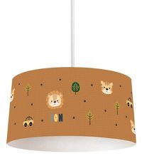 Seray Home Tekli Kahverengi Makrome Otantik Krom Mutfak Avize