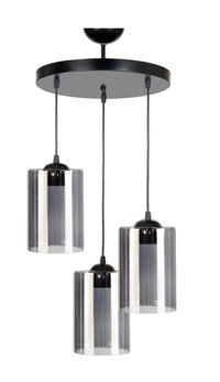 Fer Avize Berfin 5'li Altın Kristal Taşlı Modern Metal Salon-Oturma Odası Avize