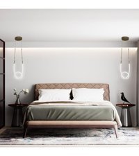 Tavcam Zümra 6'lı Beyaz Sarkıt Modern Cam Salon-Oturma Odası Avize