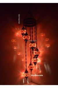 İnce Kristal Oval 3'lü Siyah Kristal Taşlı Modern Alüminyum Salon-Oturma Odası Avize