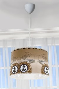 Burenze A Luxury 5'li Sarı Kristal Taşlı Modern Metal Salon-Oturma Odası Avize