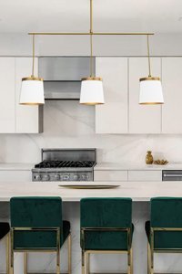 Modelight Mdl.2776 5'li Beyaz Sarkıt Modern Lazer Kesim Salon-Oturma Odası Avize