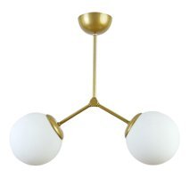 Mekta Home Mktsa-4018 Tekli Kahverengi Sarkıt Klasik Plastik Bebek-Çocuk Odası Avize