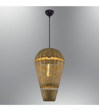 Tt Aydınlatma Tt003Tpl-Sy Tekli Siyah Ledli Modern Alüminyum Salon-Oturma Odası Avize