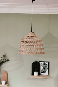 İstanbul Avize Tekli Beyaz Cam Modern Cam Salon-Oturma Odası Avize