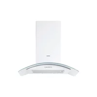 Vestel AD-6011 B 60 cm Cam Yüzey Bacalı Duvar Tipi Davlumbaz Beyaz