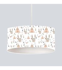 Catluz Tekli Beyaz Kare Modern Alüminyum Salon-Oturma Odası Avize