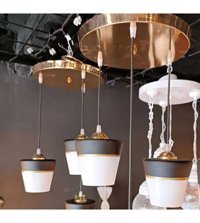 Eglo Lanciano-Z Tekli Beyaz Ledli Modern Çelik Salon-Oturma Odası Avize
