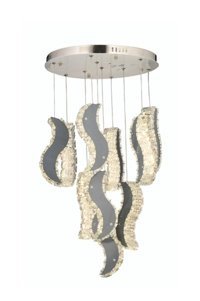 Talia Home Balerin Tlav-290 Tekli Beyaz Sarkıt Modern Kumaş Bebek-Çocuk Odası Avize