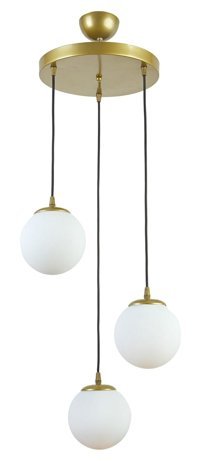 Mead Tekli Kahverengi Sarkıt Modern Alüminyum Salon-Oturma Odası Avize