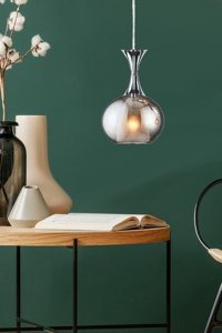 Vk Home Aydınlatma Mahidevran 5'li Altın Şapkalı Modern Cam Salon-Oturma Odası Avize