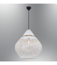 Osc Home 3'lü Altın Sarkıt Modern Metal Salon-Oturma Odası Avize