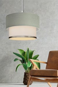 Etsylight Dora Tekli Siyah Sarkıt Modern Cam Antre-Hol Avize