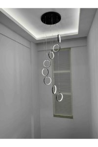 Özcan Aydınlatma 3111-3 Rise Tekli Sarı Küre Eskitme Metal Salon-Oturma Odası Avize