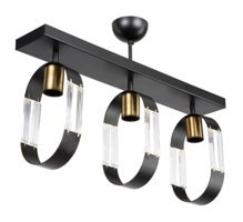 Mınımal Etıcaret Ve Bılgı Teknolojılerı Harmony 3'lü Gümüş Cam Modern Cam Salon-Oturma Odası Avize
