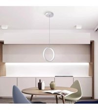Avizella Tekli Altın Ledli Modern Alüminyum Salon-Oturma Odası Avize
