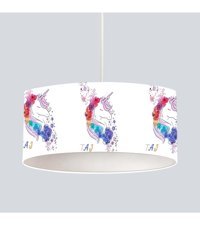 Caprice Halı Cp172 Tekli Mavi Sarkıt Modern Plastik Bebek-Çocuk Odası Avize