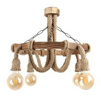 Woodhub 2324Pvd Tekli Sarı Sarkıt Modern Cam Salon-Oturma Odası Avize
