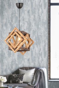 Bby Home & Desıgn Cintia Tekli Siyah Sarkıt Modern Kumaş Salon-Oturma Odası Avize