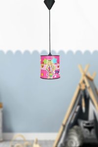 Ufuk Store Tekli Kırmızı Plastik Modern Plastik Genç Odası Avize