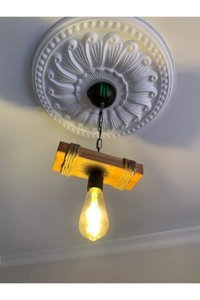 Eglo Fraioli-Z Tekli Siyah Ledli Modern Alüminyum Salon-Oturma Odası Avize
