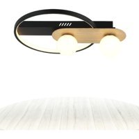 Voxlamp Lighting Solutions Interwined 2'li Siyah Metal Modern Alüminyum Salon-Oturma Odası Avize