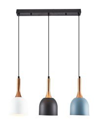 Kocvizyon Amara Tekli Bej Sarkıt Modern Plastik Salon-Oturma Odası Avize
