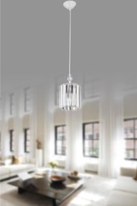 Homing Ayd-2879 Tekli Bej Baskılı Modern Kumaş Bebek-Çocuk Odası Avize