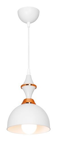 Luna Lighting 2806-1A-03 Roge Tekli Sarı Küre Modern Metal Salon-Oturma Odası Avize