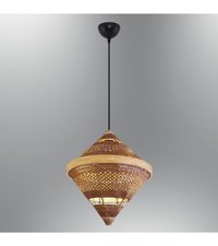 Tt Aydınlatma Tt002-Sr Tekli Altın Ledli Modern Alüminyum Salon-Oturma Odası Avize