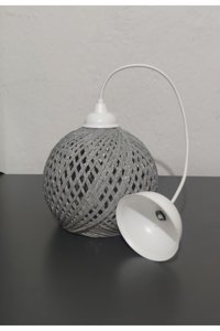 İstanbul Avize 6'lı Altın Sarkıt Modern Metal Salon-Oturma Odası Avize