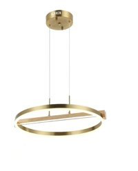 Voxlamp Lighting Solutions Vxl00068 3'lü Siyah Halka Modern Alüminyum Salon-Oturma Odası Avize