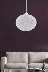 Jaju Baby Tekli Beyaz Sarkıt Modern Metal Bebek-Çocuk Odası Avize