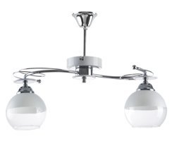 Fer Avize Axes 2'li Kahverengi Sarkıt Modern Metal Salon-Oturma Odası Avize