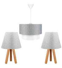 Esslight Ekin 8'li Gümüş Sarkıt Modern Metal Salon-Oturma Odası Avize